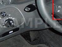 Dashboard, Left Diagram for 2003 MERCEDES-BENZ C32 AMG 3.2 V6 GAS