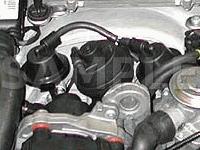 Engine Compartment Components Diagram for 2003 MERCEDES-BENZ CLK500  5.0 V8 GAS