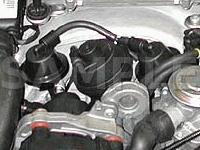 Engine Compartment Components Diagram for 2006 MERCEDES-BENZ CLK500  5.0 V8 GAS