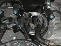 Engine Component Locations Diagram for 2003 MERCEDES-BENZ E500  5.0 V8 GAS