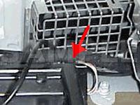 Cargo Area Component Locations Diagram for 2003 MERCEDES-BENZ E500  5.0 V8 GAS