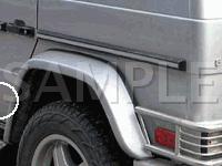 Left Rear Door Diagram for 2003 MERCEDES-BENZ G500  5.0 V8 GAS