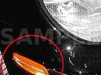 Exterior, Right Front Diagram for 2006 MERCEDES-BENZ C55 AMG  5.5 V8 GAS