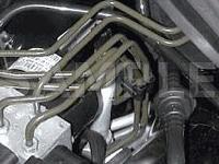 Engine Compartment, Left Front Diagram for 2006 MERCEDES-BENZ C55 AMG  5.5 V8 GAS