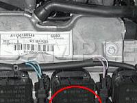 Engine Compartment, Left Diagram for 2006 MERCEDES-BENZ C55 AMG  5.5 V8 GAS
