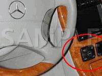 Dashboard, Center Diagram for 2005 MERCEDES-BENZ CL55 AMG  5.5 V8 GAS