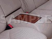 Interior, Under Right Rear Seat Diagram for 2005 MERCEDES-BENZ CL55 AMG  5.5 V8 GAS