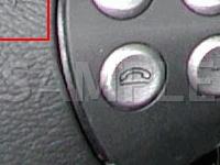 Fanfare Horns Pushbutton Diagram for 2005 MERCEDES-BENZ SLK350  3.5 V6 GAS