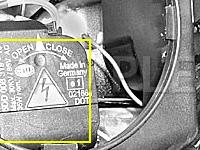 Xenon Headlamp Ignition Module Diagram for 2006 MERCEDES-BENZ SLK55 AMG  5.5 V8 GAS