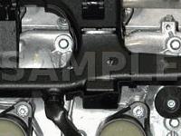 Engine Component Locations Diagram for 2006 MERCEDES-BENZ E350  3.5 V6 GAS