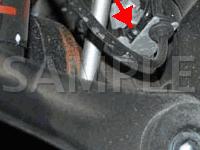 Wheelhouse Component Locations Diagram for 2006 MERCEDES-BENZ E350 4matic 3.5 V6 GAS