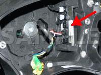 Cockpit Component Locations Diagram for 2006 MERCEDES-BENZ E350  3.5 V6 GAS