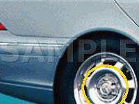 Underbody, Right Rear Diagram for 2006 MERCEDES-BENZ S350  3.7 V6 GAS