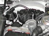 Engine Compartment Components Diagram for 2007 MERCEDES-BENZ CLK63 AMG  6.3 V8 GAS