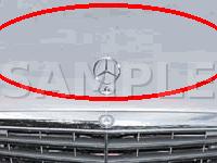 Engine Component Locations Diagram for 2007 MERCEDES-BENZ E350  3.5 V6 GAS