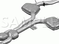 Engine Compartment Components Diagram for 2007 MERCEDES-BENZ SL550  5.5 V8 GAS