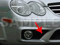 Front Body Components Diagram for 2008 MERCEDES-BENZ SL65 AMG  6.0 V12 GAS
