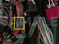 Circuit 87M2e Connector Sleeve Diagram for 2007 MERCEDES-BENZ SLK350  3.5 V6 GAS
