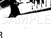 RH Side Of Engine Compartment Diagram for 1990 MERCEDES-BENZ 300TE  3.0 L6 GAS