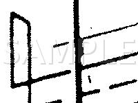 Central Locking Component Locations Diagram for 1990 MERCEDES-BENZ 500SL  5.0 V8 GAS