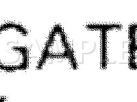 LH Side Of Tailgate Diagram for 1992 MERCEDES-BENZ 300D 2.5 2.5 L5 DIESEL