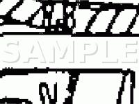 Engine Compartment Components  Diagram for 1995 MERCEDES-BENZ SL500  5.0 V8 GAS