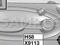Door Diagram for 2007 Mini Cooper S 1.6 L4 GAS