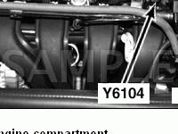 Engine Compartment Diagram for 2004 Mini Cooper  1.6 L4 GAS