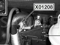 Engine Compartment Components Diagram for 2005 Mini Cooper  1.6 L4 GAS