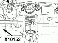 Instrument Panel Diagram for 2005 Mini Cooper S 1.6 L4 GAS