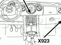 Instrument Panel Diagram for 2006 Mini Cooper S 1.6 L4 GAS