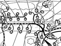 Engine Compartment Harness Diagram for 2008 Mitsubishi Galant Ralliart 3.8 V6 GAS