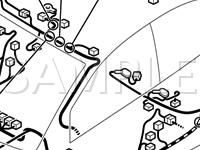 Body Connectors Diagram for 2008 Mitsubishi Galant Ralliart 3.8 V6 GAS