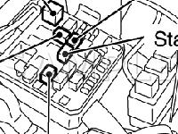 Engine Compartment Diagram for 2008 Mitsubishi Outlander XLS 3.0 V6 GAS