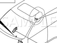 Body Components Diagram for 2008 Mitsubishi Outlander LS 3.0 V6 GAS