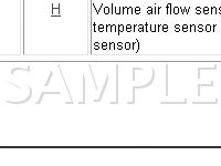 MFI Components Diagram for 2001 Mitsubishi Diamante  3.5 V6 GAS