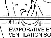 Emission Components Diagram for 2001 Mitsubishi Eclipse  2.4 L4 GAS