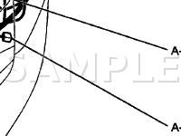 Engine Compartment Diagram for 2001 Mitsubishi Galant  2.4 L4 GAS