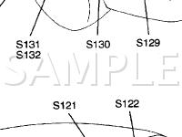 Luggage Compartment Diagram for 2001 Mitsubishi Mirage  1.5 L4 GAS