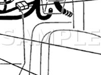 Engine and Transaxle Connectors Diagram for 2002 Mitsubishi Eclipse Spyder 3.0 V6 GAS