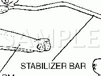 Suspension Components Diagram for 2002 Mitsubishi Lancer  2.0 L4 GAS