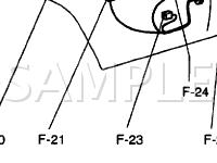 Door Diagram for 2003 Mitsubishi Diamante  3.5 V6 GAS