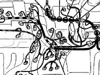 Engine and Transaxle Connectors Diagram for 2003 Mitsubishi Eclipse  2.4 L4 GAS