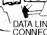 A/T Control Components Diagram for 2003 Mitsubishi Eclipse  3.0 V6 GAS