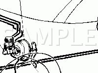 Brake System Components Diagram for 2003 Mitsubishi Eclipse Spyder GTS 3.0 V6 GAS