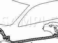 Beneath Vehicle Component Locations Diagram for 2003 Mitsubishi Outlander  2.4 L4 GAS