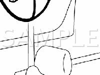 Door Component Locations Diagram for 2004 Mitsubishi Endeavor  3.8 V6 GAS