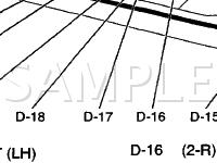 Floor And Roof Diagram for 2004 Mitsubishi Galant  2.4 L4 GAS