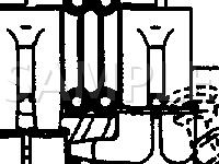 Positive Crankcase Ventilation Valve Diagram for 2004 Mitsubishi Montero Sport  3.5 V6 GAS