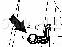 Body Component Locations Diagram for 2004 Mitsubishi Outlander  2.4 L4 GAS